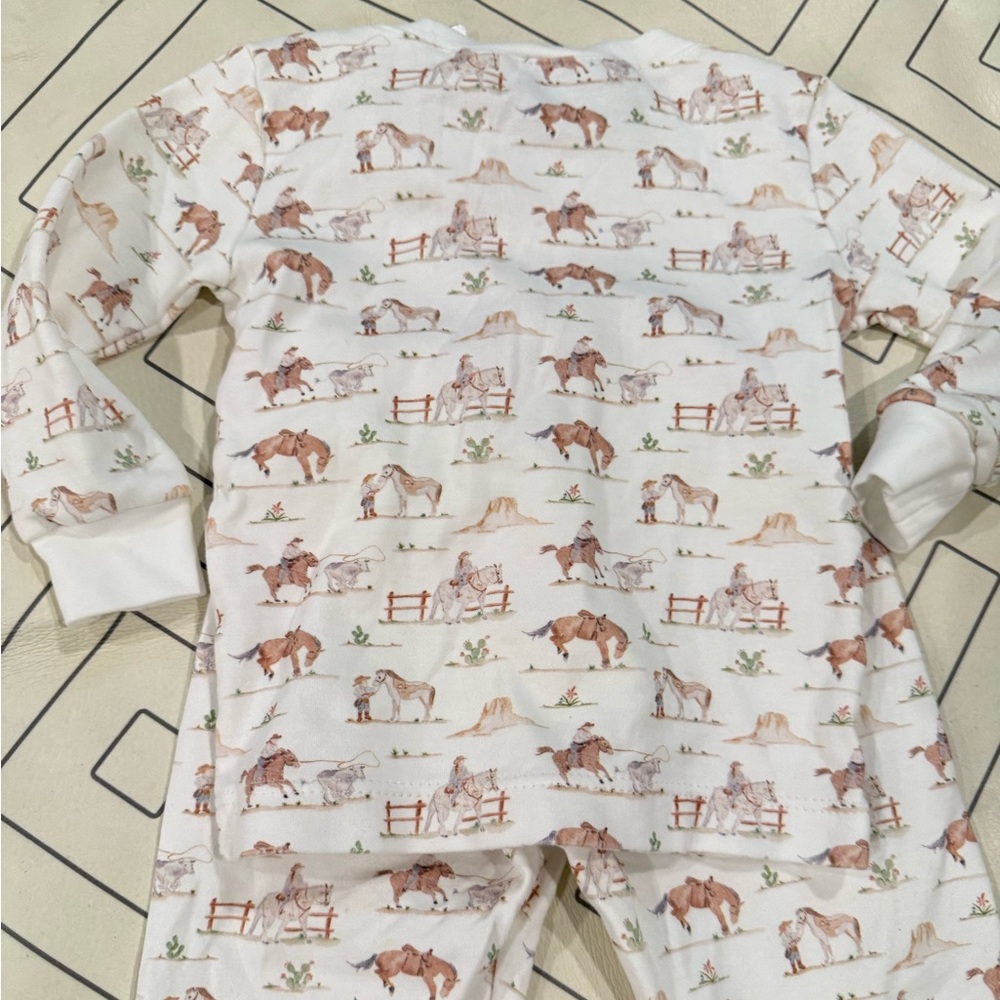 Ruth and Ralph Rodeo Pajama Set - Picture 11 of 12